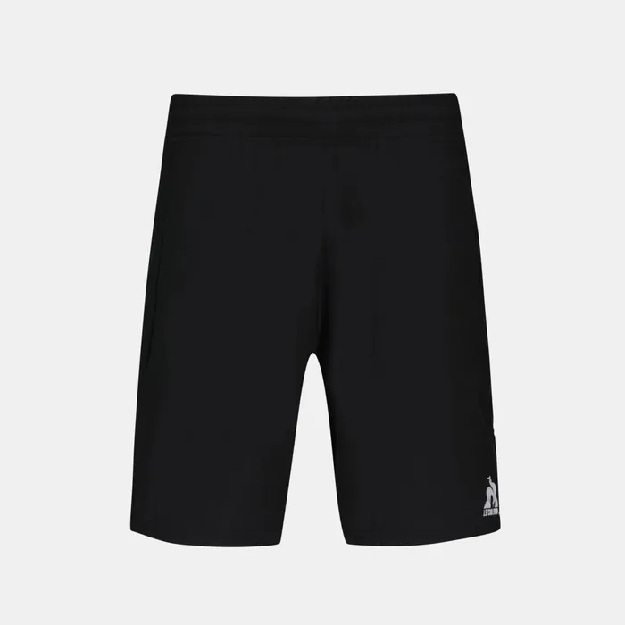Men Le Coq Sportif Shorts Training Performance Shorts Black