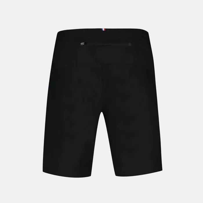 Men Le Coq Sportif Shorts Training Performance Shorts Black