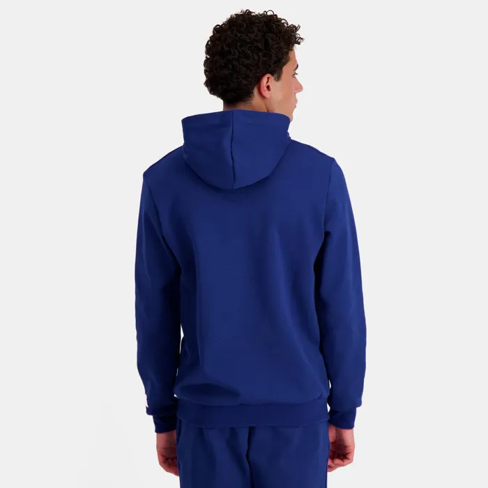 Men Le Coq Sportif Sweatshirts Paris 2024 Hoodie Blue Depths