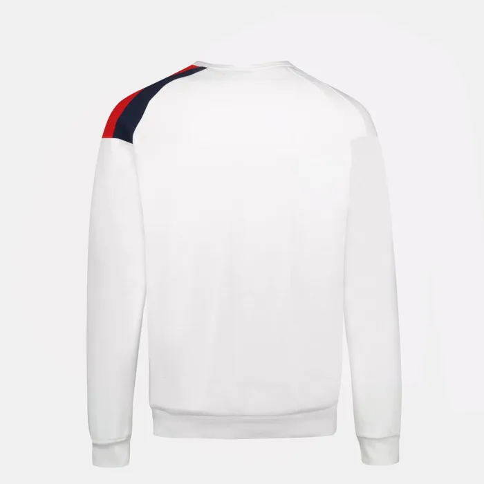 Men Le Coq Sportif Sweatshirts Tricolore Sweat Col Rond Homme