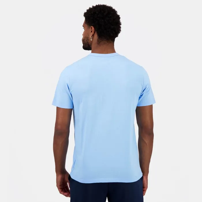 Men Le Coq Sportif Tshirts And Tops Aviron Bayonnais TShirt Fly Blue