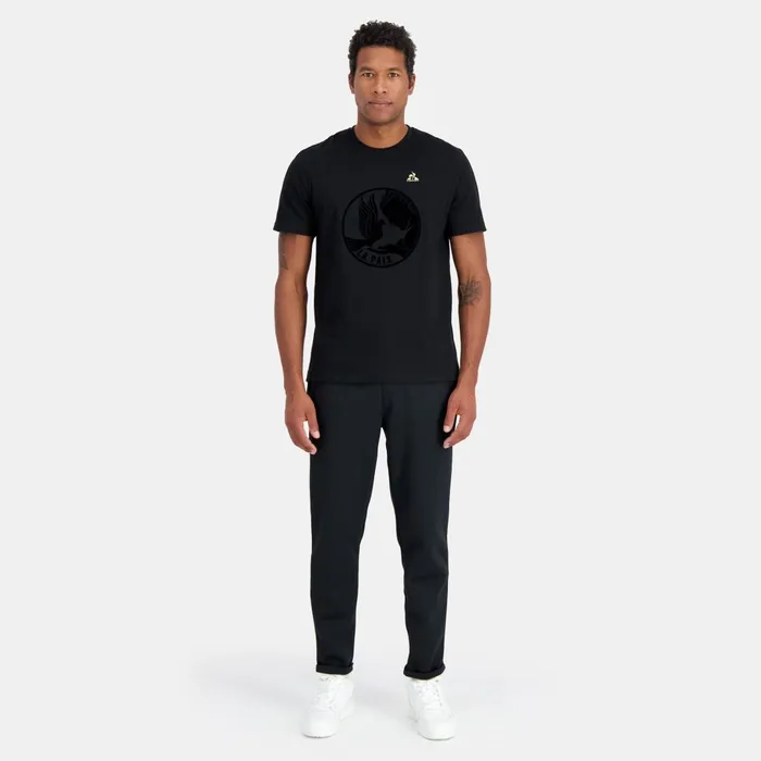 Men Le Coq Sportif Tshirts And Tops Tshirt Motif La Paix Homme Black