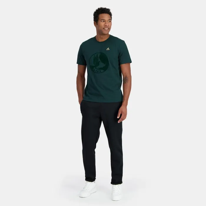 Men Le Coq Sportif Tshirts And Tops Tshirt Motif La Paix Homme Scarab