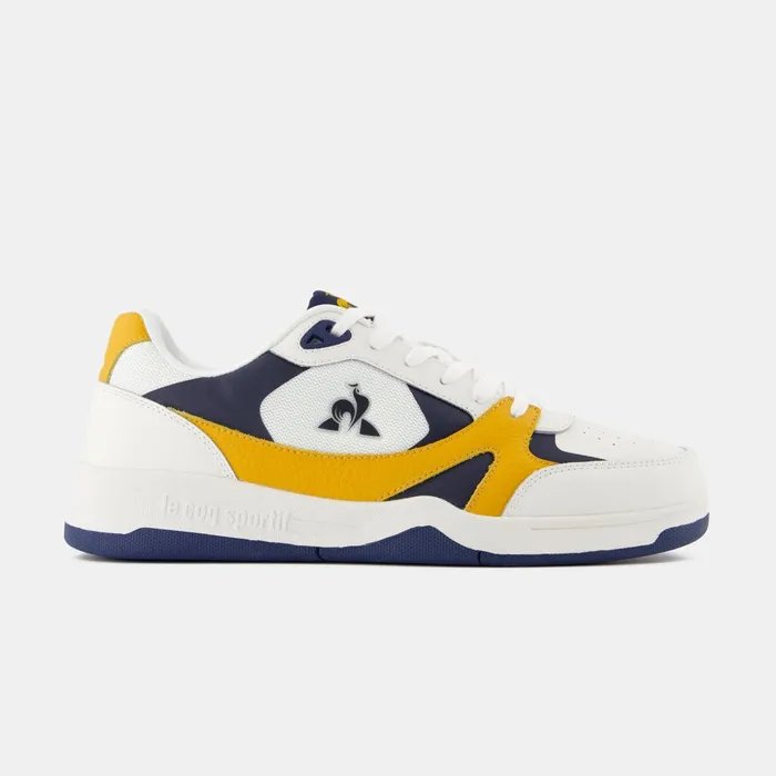 Men Le Coq Sportif Trainers And Sneakers Shoes LCS PRO STAR LITE Optical Whitegolden Orange Men Le Coq Sportif Trainers And Sneakers Shoes LCS PRO STAR LITE Optical Whitegolden Orange