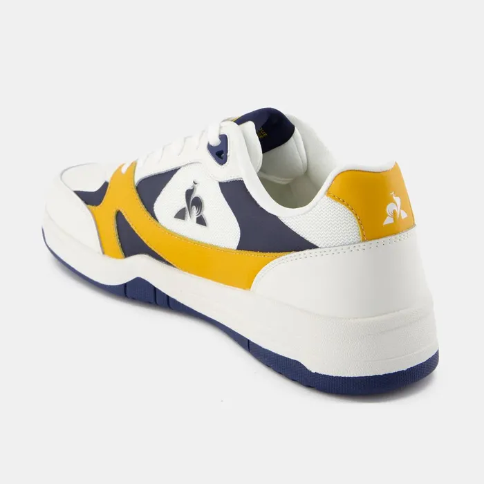 Men Le Coq Sportif Trainers And Sneakers Shoes LCS PRO STAR LITE Optical Whitegolden Orange