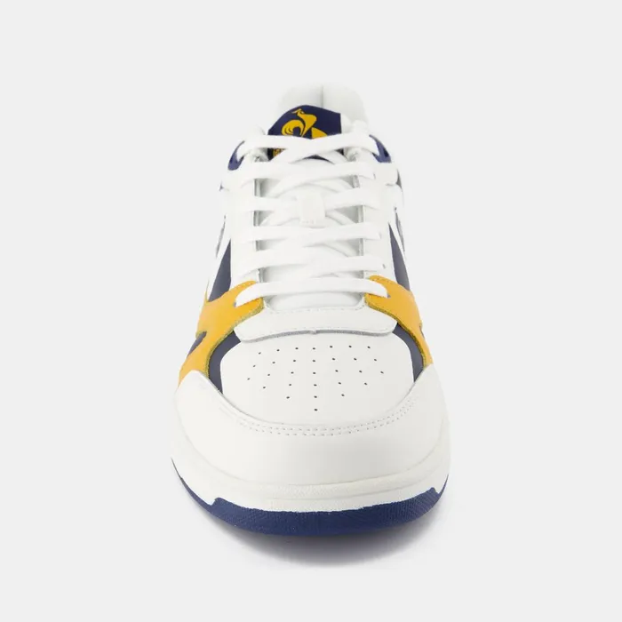 Men Le Coq Sportif Trainers And Sneakers Shoes LCS PRO STAR LITE Optical Whitegolden Orange