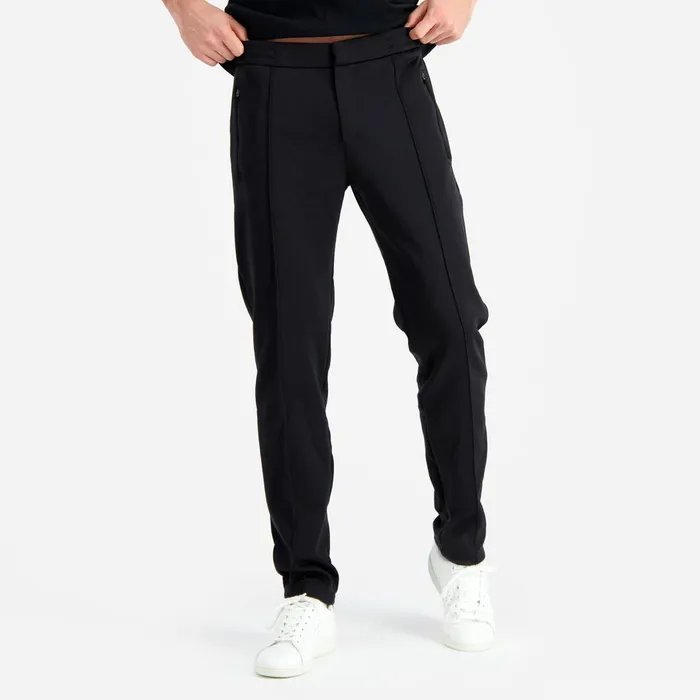 Men Le Coq Sportif Trousers And Joggers Coq D039or Trousers Slim En Milano 420gr Black Men Le Coq Sportif Trousers And Joggers Coq D039or Trousers Slim En Milano 420gr Black