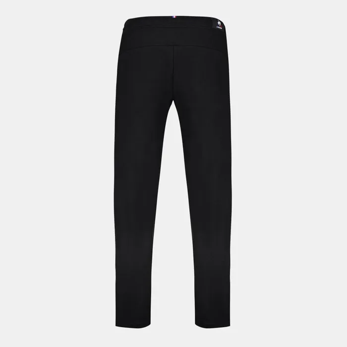 Men Le Coq Sportif Trousers And Joggers Ton Sur Ton Trousers Coupe Droite Black