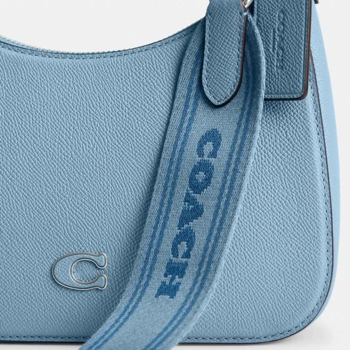Men Messenger and Crossbody Coach Hobo Crossbody With Signature Canvas Detail Pool Men Messenger and Crossbody Coach Hobo Crossbody With Signature Canvas Detail Pool