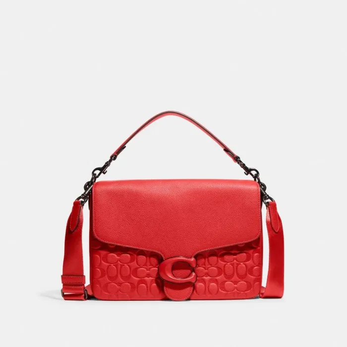 Men Messenger and Crossbody Coach Soft Tabby Messenger In Signature Leather Sport Red Men Messenger and Crossbody Coach Soft Tabby Messenger In Signature Leather Sport Red