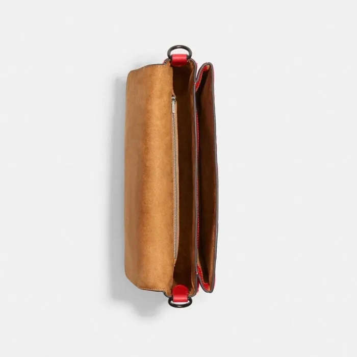Men Messenger and Crossbody Coach Soft Tabby Messenger In Signature Leather Sport Red Men Messenger and Crossbody Coach Soft Tabby Messenger In Signature Leather Sport Red