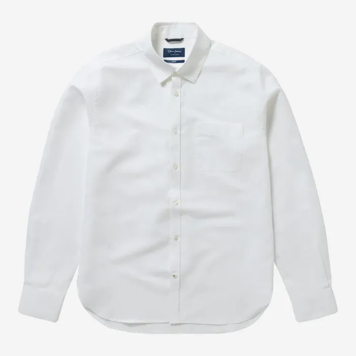 Men Oliver Sweeney Shirts Alford White
