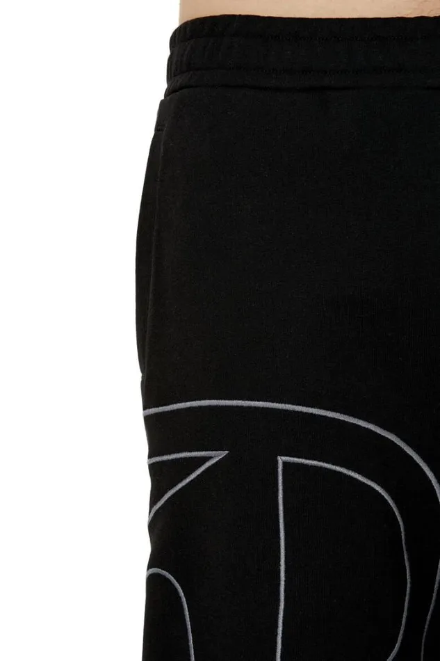 Men PCrowMegoval Black Diesel Trousers And Shorts Men PCrowMegoval Black Diesel Trousers And Shorts