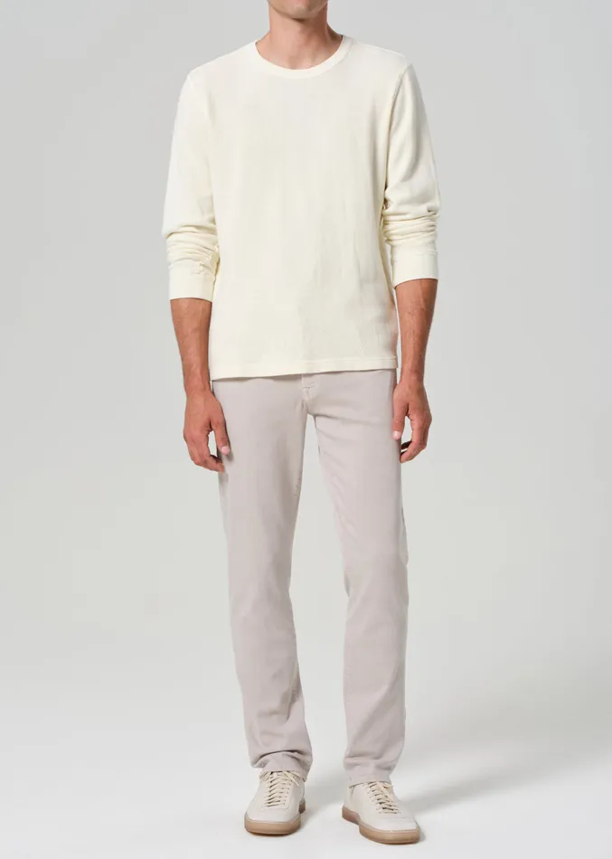 Men Pants Citizens Of Humanity Gage Slim Straight Soft Weft In Gris