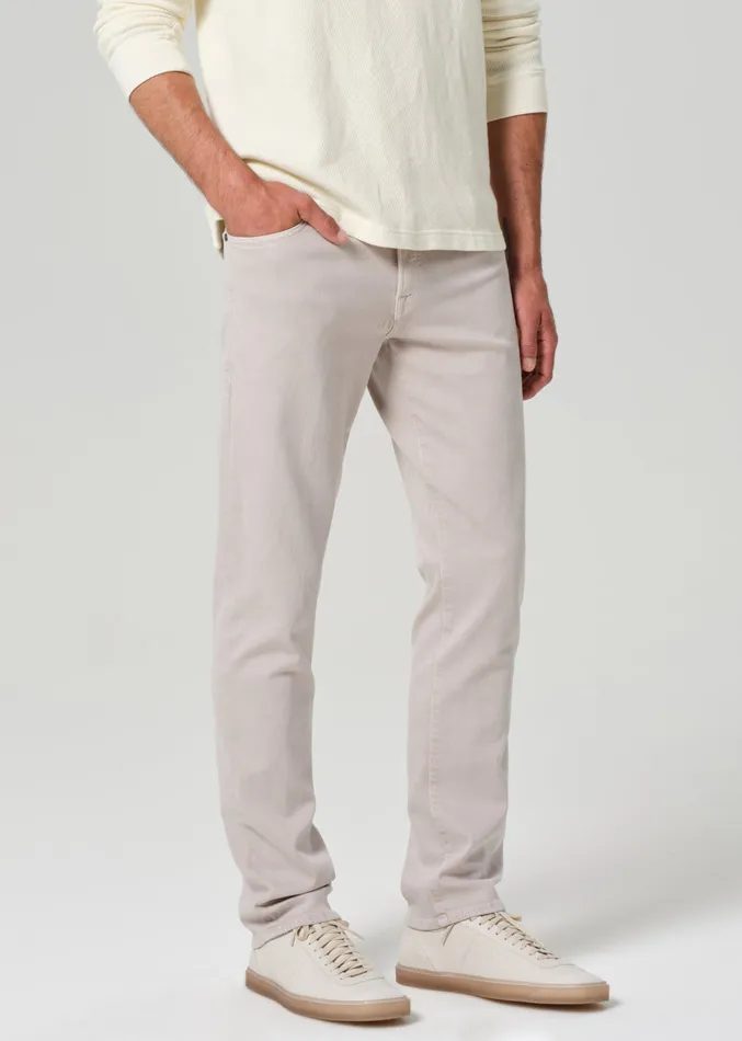 Men Pants Citizens Of Humanity Gage Slim Straight Soft Weft In Gris