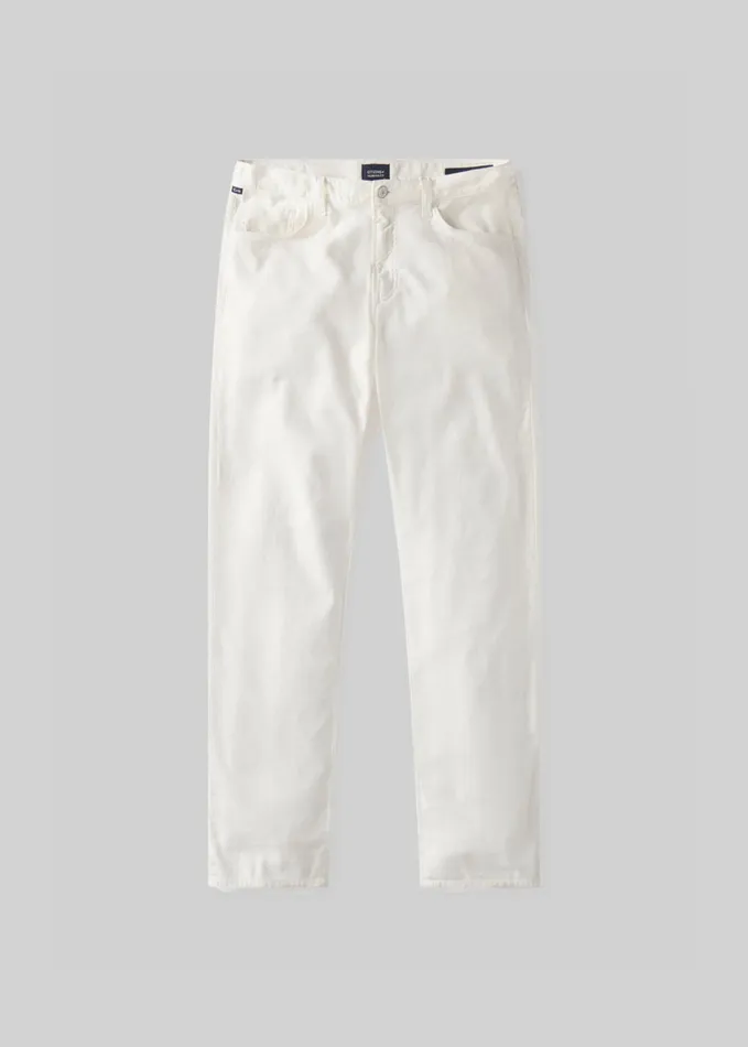 Men Pants Citizens Of Humanity Gage Slim Straight Stretch Linen In Sierra