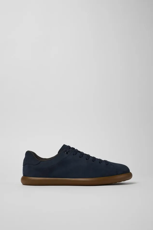 Men Pelotas Soller Blue Nubuck Sneakers Camper Sneakers Men Pelotas Soller Blue Nubuck Sneakers Camper Sneakers