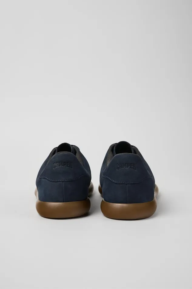 Men Pelotas Soller Blue Nubuck Sneakers Camper Sneakers Men Pelotas Soller Blue Nubuck Sneakers Camper Sneakers
