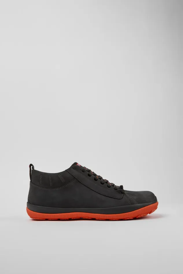 Men Peu Pista GORETEX Gray Nubuck Shoes Camper Ankle Boots Men Peu Pista GORETEX Gray Nubuck Shoes Camper Ankle Boots
