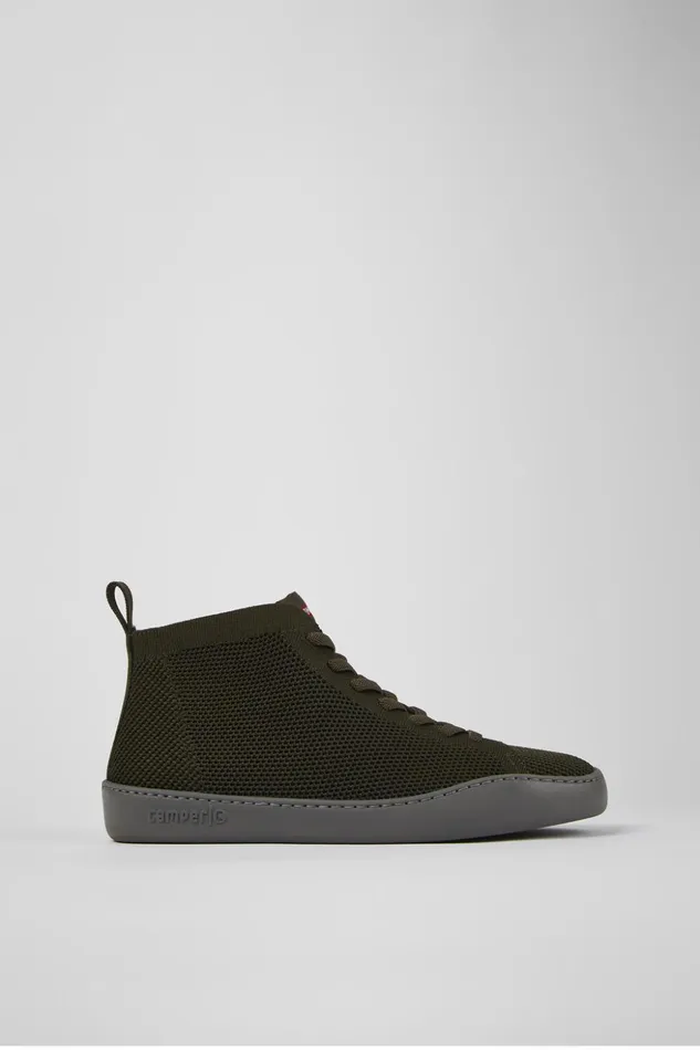 Men Peu Touring Multicolored Onepiece Knit Sneakers Camper Ankle Boots Men Peu Touring Multicolored Onepiece Knit Sneakers Camper Ankle Boots