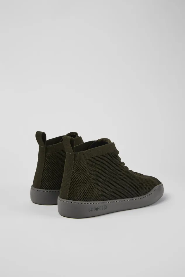 Men Peu Touring Multicolored Onepiece Knit Sneakers Camper Ankle Boots Men Peu Touring Multicolored Onepiece Knit Sneakers Camper Ankle Boots