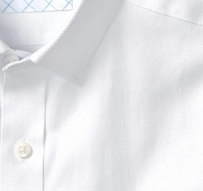 Men Premium Cotton Shirts White Solid Birdseye JohnstonandMurphy Shirts Men Premium Cotton Shirts White Solid Birdseye JohnstonandMurphy Shirts