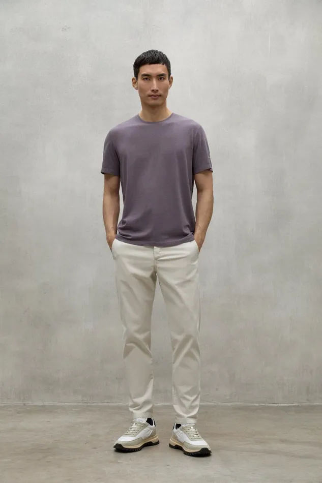 Men Purple Vent TShirt Ecoalf TShirts