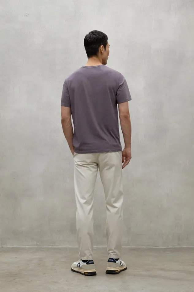Men Purple Vent TShirt Ecoalf TShirts
