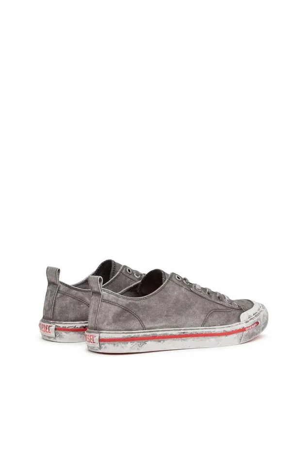 Men SAthos Low Grey Diesel Sneakers Men SAthos Low Grey Diesel Sneakers