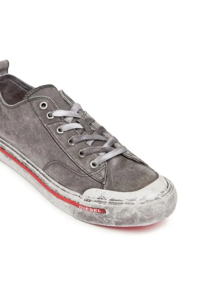 Men SAthos Low Grey Diesel Sneakers Men SAthos Low Grey Diesel Sneakers