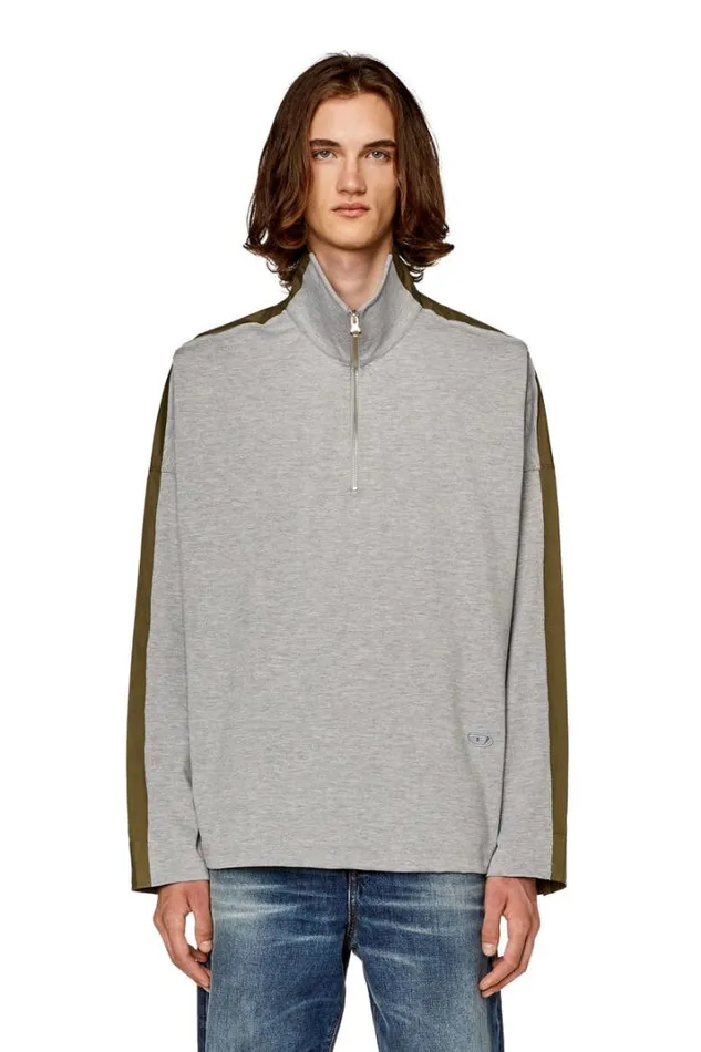 Men SGandA Greengrey Diesel Shirts Men SGandA Greengrey Diesel Shirts