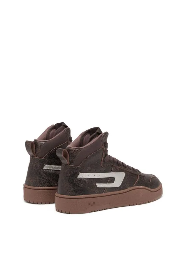 Men SUkiyo V2 Mid Browngrey Diesel Sneakers Men SUkiyo V2 Mid Browngrey Diesel Sneakers