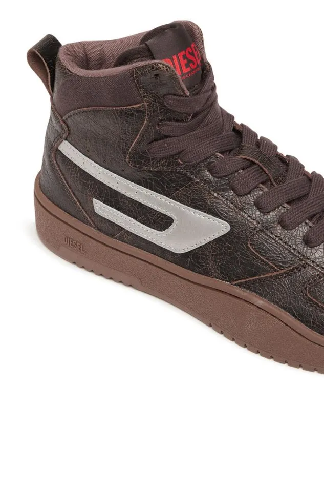 Men SUkiyo V2 Mid Browngrey Diesel Sneakers Men SUkiyo V2 Mid Browngrey Diesel Sneakers