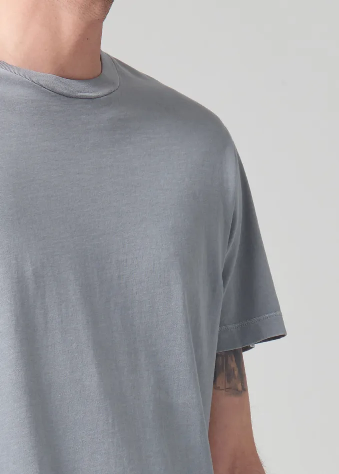 Men Shirts Citizens Of Humanity Everyday Short Sleeve Tee In Stone Age