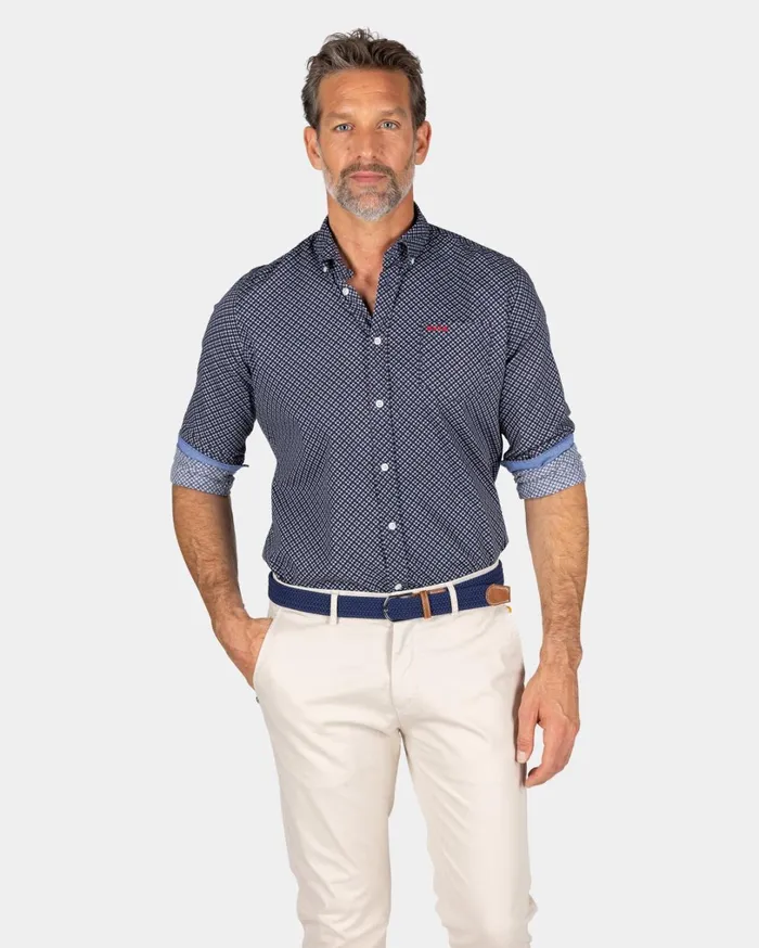 Men Shirts NZA New Zealand Auckland Navy Flannel Shirt With Print 8211 Winter Navy Men Shirts NZA New Zealand Auckland Navy Flannel Shirt With Print 8211 Winter Navy