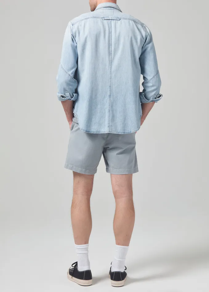 Men Shorts Citizens Of Humanity Finn Chino Short In Stone Age