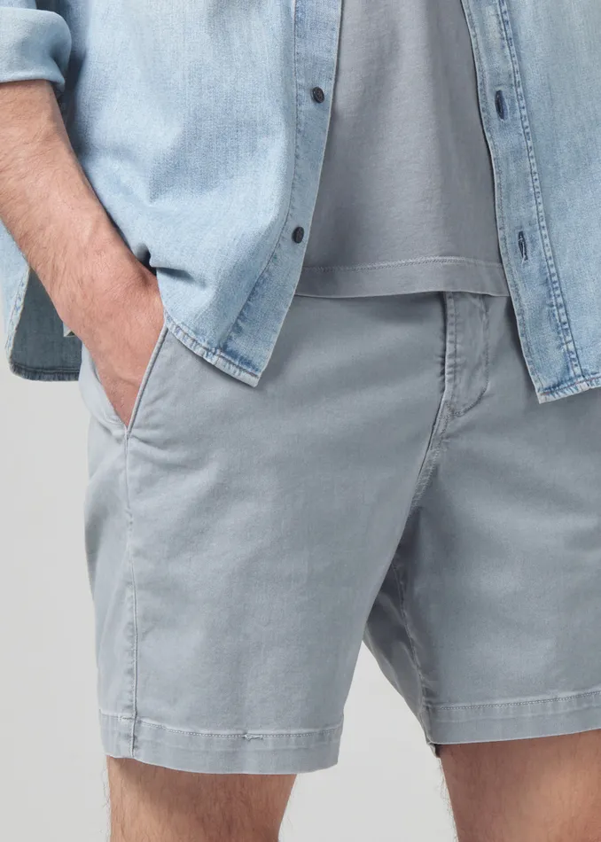 Men Shorts Citizens Of Humanity Finn Chino Short In Stone Age