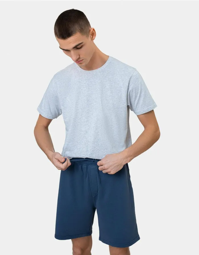 Men Shorts Colorful Standard Classic Organic Sweatshorts Stone Blue