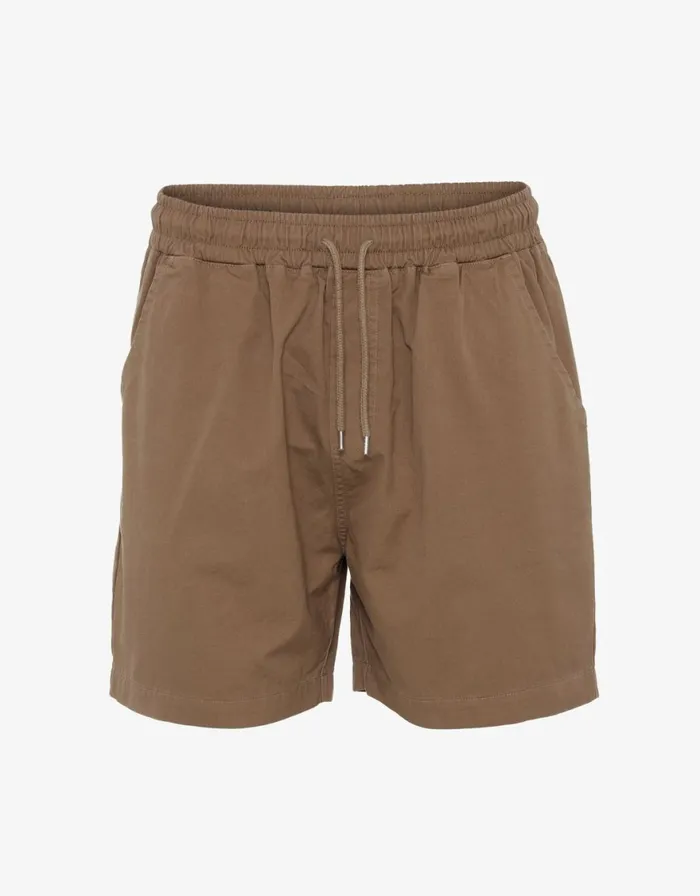 Men Shorts Colorful Standard Organic Twill Shorts Sahara Camel