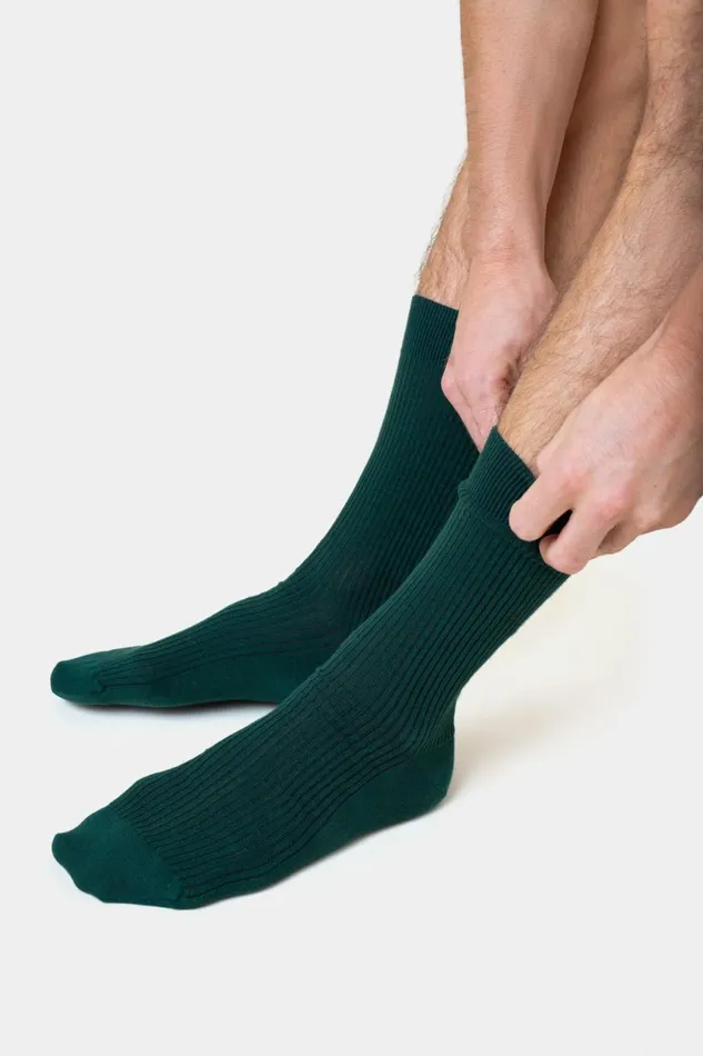 Men Socks and Colorful Standard Merino Wool Blend Sock Soft Lavender