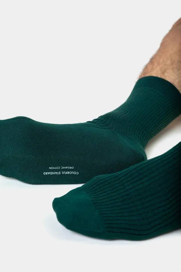 Men Socks and Colorful Standard Merino Wool Blend Sock Soft Lavender