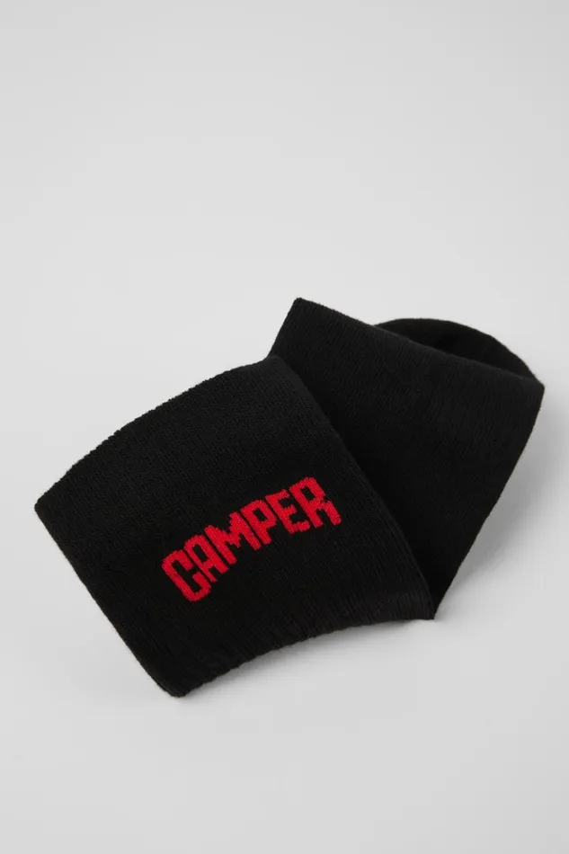 Men Socks Black Organic Cotton Socks Camper Socks Men Socks Black Organic Cotton Socks Camper Socks