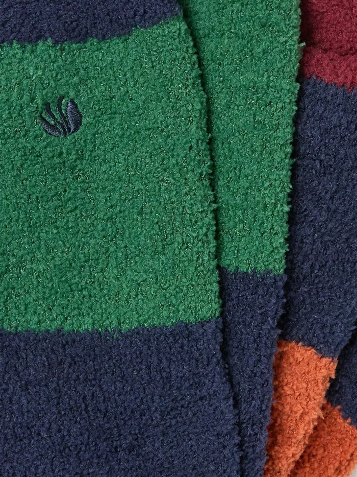 Men Socks Fat Face Green Striped Idaho Socks Men Socks Fat Face Green Striped Idaho Socks