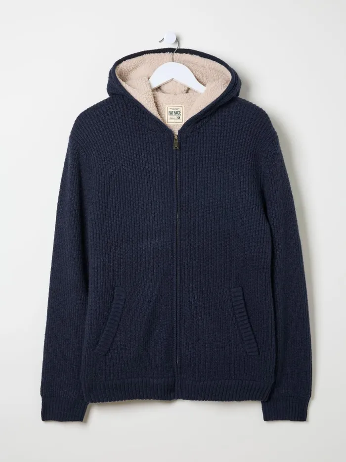 Men Sweatshirts and Hoodies Fat Face Navy Linton Zip Hoodie Men Sweatshirts and Hoodies Fat Face Navy Linton Zip Hoodie