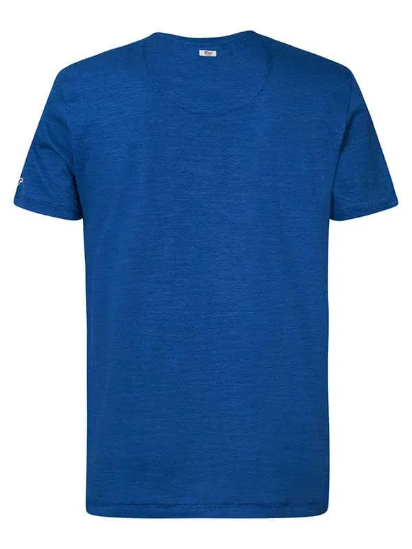 Men TShirts Petrol Industries Artwork TShirt Imperial Blue