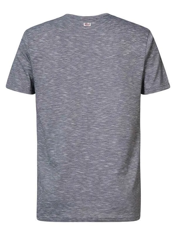 Men TShirts Petrol Industries Marl TShirt Raven Grey