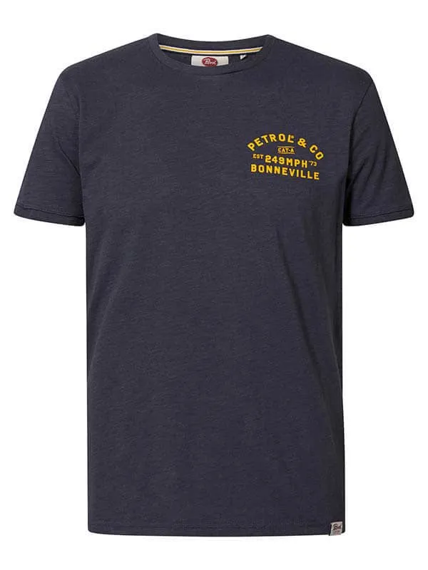 Men TShirts Petrol Industries Petrol TShirt Raven Grey