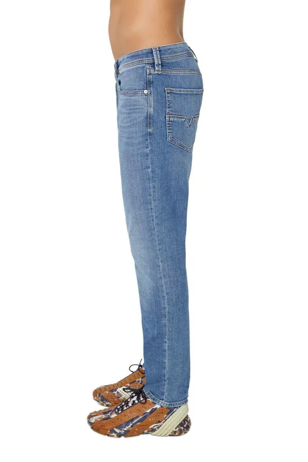 Men Tapered Jeans 1986 LarkeeBeex 009zr Medium Blue Diesel Tapered Men Tapered Jeans 1986 LarkeeBeex 009zr Medium Blue Diesel Tapered