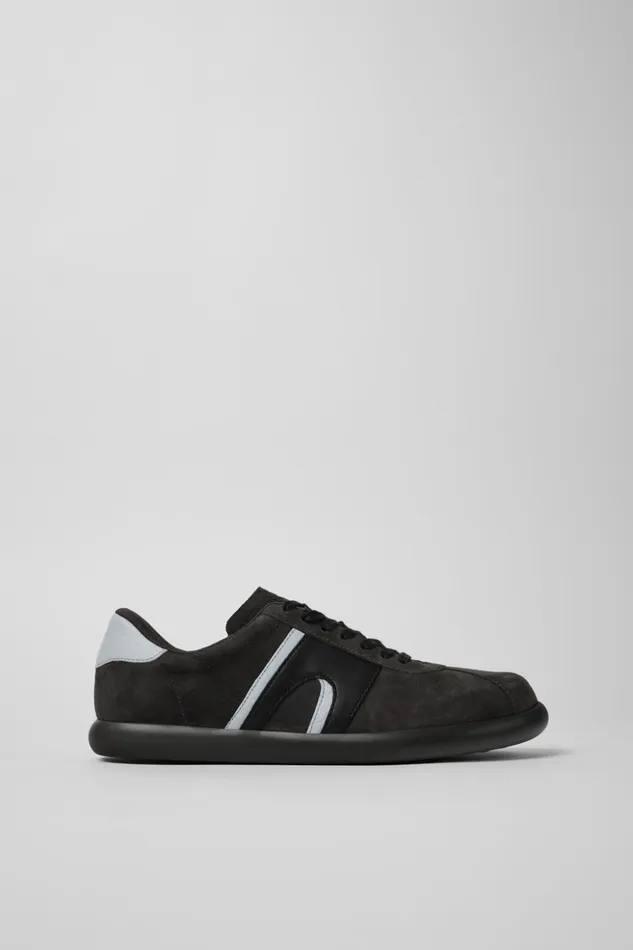Men Twins Grayblack NubuckLeather Sneaker Camper Sneakers Men Twins Grayblack NubuckLeather Sneaker Camper Sneakers