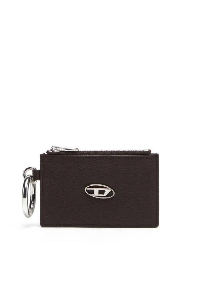 MenWomen Card Pouch Brown Diesel Wallets